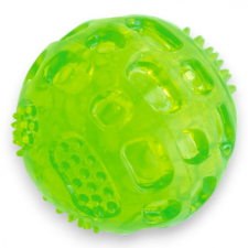  M-PETS kutyajáték csipogó labda 6,3cm zöld játék kutyáknak
