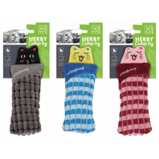 M-PETS macskajáték alvó cicák macskafűvel Herby 7x1,5x15cm játék macskáknak