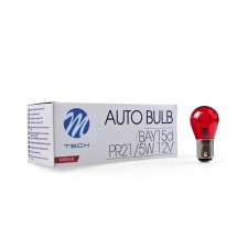 M-Tech BAY15D, P21/5W piros halogén izzó 12V, 1db (72Z16) (72Z16) autóalkatrész