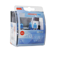 M-Tech Izzó H3 12V 55W - Powertec SuperWhite – M-TECH autó izzó, izzókészlet