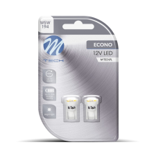 M-Tech , Led dióda, T10, 4x3528 SMD, Fehér, 2db autóalkatrész