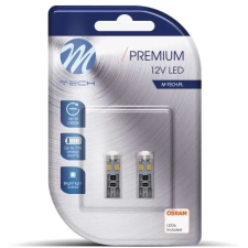 M-Tech T10 LED P 8x3528 SMD Can-Bus fehér színű (72LB312W) (72LB312W) autóalkatrész