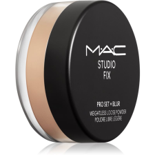 MAC Cosmetics Studio Fix Pro Set + Blur Weightless Loose Powder mattító fixáló púder árnyalat Medium Deep 6,5 g arcpúder