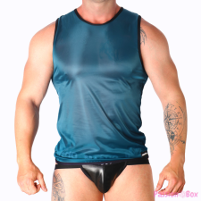 MACHO UNDERWEAR MACHO - ZÖLD PÓLÓ L/XL férfi póló