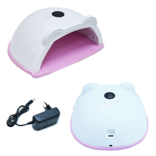 Maci füles UV/LED műkörmös lámpa, fehér – 48W uv lámpa