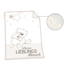  MACIS LIEBLING extra puha plüss takaró 75x100 cm babaágynemű, babapléd