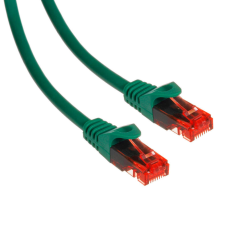 Maclean hálózati kábel, MCTV-301 G, Cat6, 1m, zöld kábel és adapter