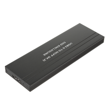 Maclean MCE582 M.2 USB 3.0 Külső SSD ház - Fekete asztali számítógép kellék