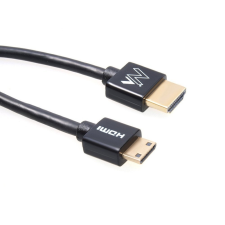 Maclean MCTV-712 HDMI - mini HDMI (apa - apa) kábel 2m - Fekete kábel és adapter