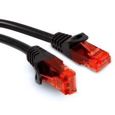 Maclean MCTV-742 UTP CAT6 Patch kábel 3m Fekete (MCTV-742) kábel és adapter