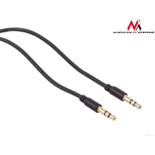Maclean MCTV-815 3.5mm Jack (apa - anya) kábel 1.5m - Fekete kábel és adapter