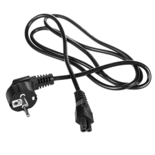 Maclean MCTV-857 250V Hálózati tápkábel 1.5m - Fekete kábel és adapter