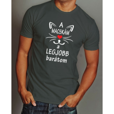  Macskás ajándék - Legjobb barátom póló