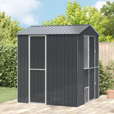  Madár Aviárium antracit 210x215x247 cm Acél madár kalitka