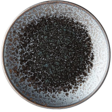 MADE IN JAPAN Black Pearl Lapostányér 25 cm tányér és evőeszköz