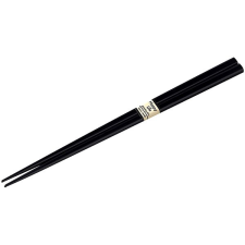 MADE IN JAPAN Chopsticks lakkozott evőpálcikák - fekete tányér és evőeszköz