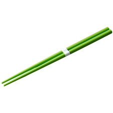MADE IN JAPAN evőpálcikák 22,5 cm, világoszöld/fehér kerámia tányér és evőeszköz