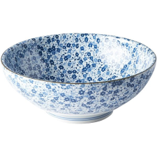 MADE IN JAPAN Nagy tál Blue Daisy 21,5 cm 1 l konyhai eszköz
