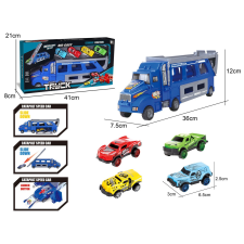 Madej Truck Autó készlet (7 darabos) autópálya és játékautó