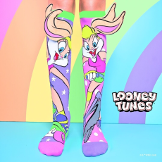 Madmia színes hosszú zokni lányoknak Lolla Bunny 3-5 éves korig