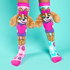  Madmia színű hosszú zokni lányoknak Puppy love 6-99 éves korig gyerek zokni