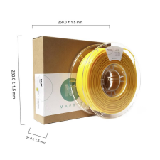 Maertz PETG nyomtatószál 2.85mm, 1kg sárga (PMMA-1011-013) (PMMA-1011-013) nyomtató kellék