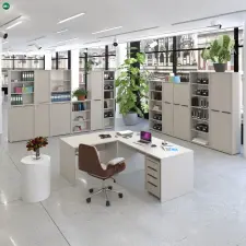  Magas könyvespolc, kasmír, RIOMA NEW TYP 01 bútor
