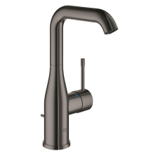 Magas mosdó csaptelep Grohe Essence New forgó karral Hard Graphite 32628A01 csaptelep