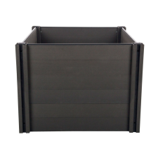  Magaságyás G21 Crop 106 x 106 x 80, WPC, Ébenfa kerti tárolás