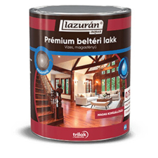 MAGASFÉNYŰ - LAZURÁN AQUA PRÉMIUM BELTÉRI LAKK - 0,75 L favédőszer és lazúr