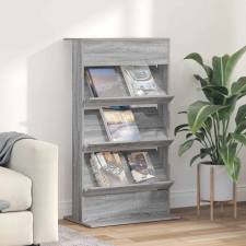  Magazin állvány Szürke Sonoma 70 x 41 x 126 cm Faanyag bútor