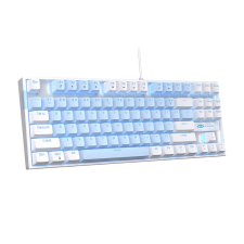 Magegee MK-STAR mechanikus gaming billentyűzet fehér-kék (MK-STAR Wb Blue) billentyűzet