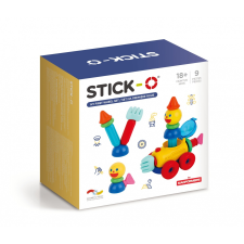 Magformers Stick-o Első készletem 9 darabos Mágneses Építőjáték (005-902012) kreatív és készségfejlesztő