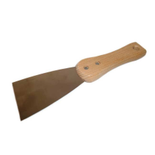 Magg Rozsdamentes spatula 60mm, fa nyél (080055) kőműves és burkoló szerszám