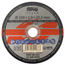  MAGG SPEED vágókorong fémhez, 150x1,5x22 mm (RKQS15015220) barkácsgép tartozék