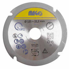 Magg Vágókorong fához 125mm (SH125) csiszolókorong és vágókorong
