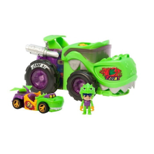 Magic Box T-Racers Óriás sárkányjárgány figurával - Zöld (PTRSP116IN20) autópálya és játékautó