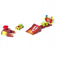 Magic Box T-Racers Sasjárgány kilövőpályával (PTRSD014IN00) autópálya és játékautó