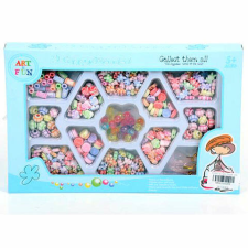 Magic Toys Art&Fun: Ékszerkészítő szett színes gyöngyökkel kreatív és készségfejlesztő