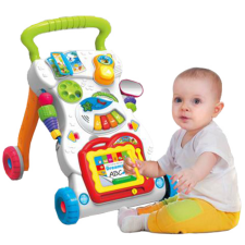 Magic Toys Baby készségfejlesztő és járássegítő játékszett fény és hang effektekkel tili toli