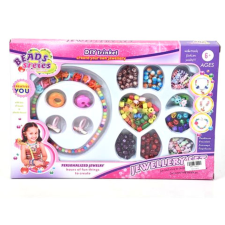 Magic Toys Beads Series ékszerkészítő szett gyöngyökkel, gyűrűvel és kiegészítőkkel kreatív és készségfejlesztő
