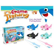 Magic Toys Cápás horgász szett horgászbottal kreatív és készségfejlesztő