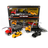 Magic Toys City Tractors fém autószállító sportkocsival kétféle változatban