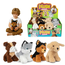 Magic Toys Cuki kutyus plüss 15cm-es többféle változatban 1db plüssfigura