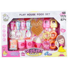 Magic Toys Dessert Party édesség szett fánkkal, gofrival és kiegészítőkkel konyhakészlet