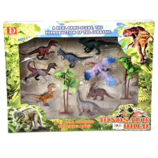 Magic Toys Dinoszauruszos 8db-os játékszett kiegészítőkkel játékfigura