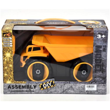 Magic Toys DIY szerelhető sárga billencses teherautó autópálya és játékautó