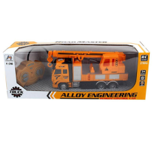 Magic Toys Építőipari RC munkagép fénnyel 27MHz 1/36 autópálya és játékautó