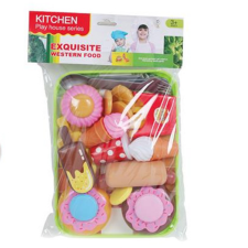 Magic Toys Étel szett fánkkal és Hot-Dog-al konyhakészlet