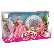 Magic Toys Fantasy Pompás hintó lóval és babával baba